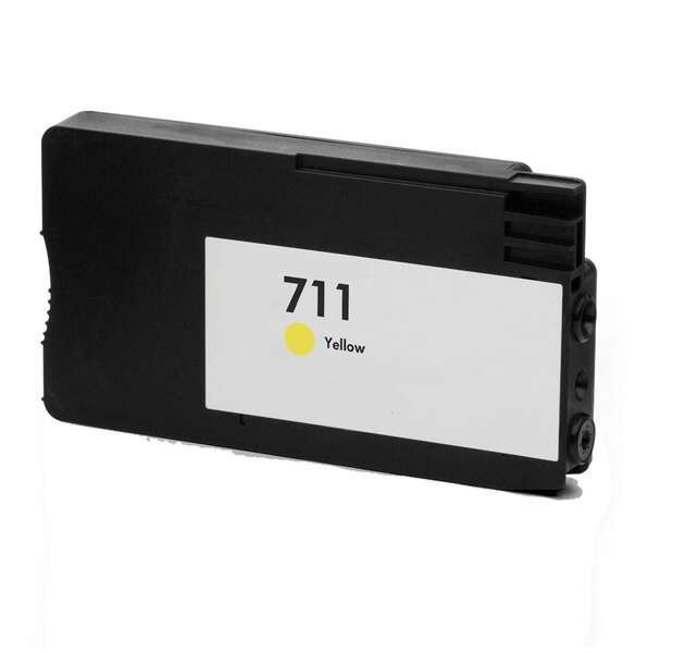 HP 711 Amarillo CZ132A cartucho de tinta compatible