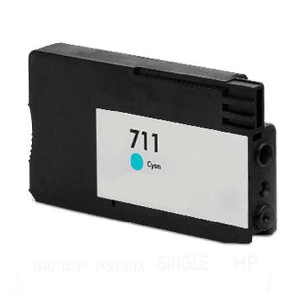 HP 711 Cyan CZ130A cartucho de tinta compatible